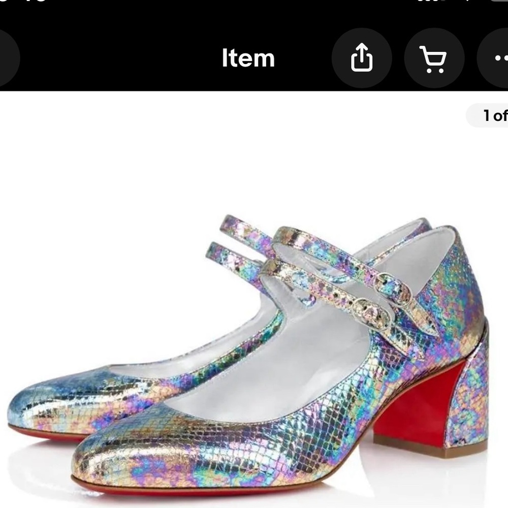 ISO - CL Miss Jane Iridescent Snakeskin 55mm